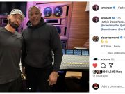Eminem Shows Photos From His New Album Listening Party