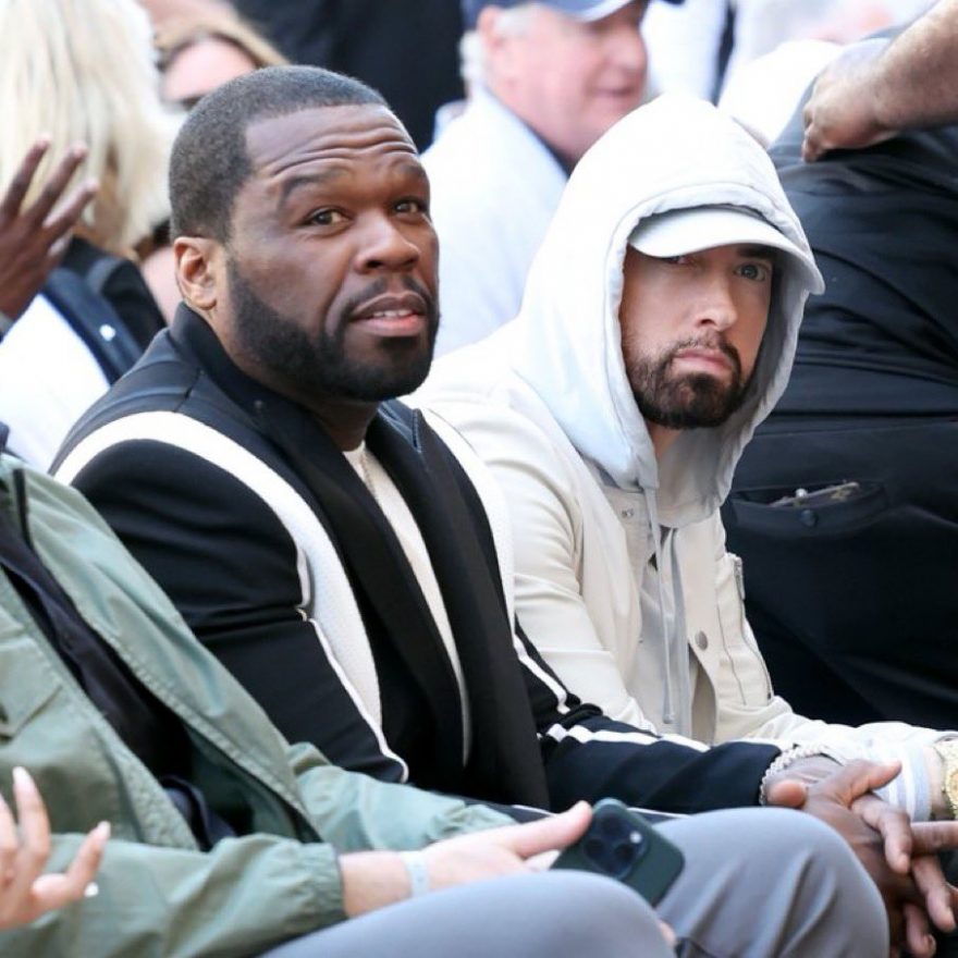 Eminem and 50 Cent @ The Hollywood Walk of Fame, 19/03/2024