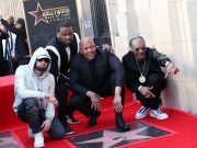 Eminem 50 Cent Dr. Dre Snoop Dogg @ The Hollywood Walk of Fame, 19/03/2024