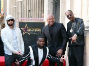 Eminem 50 Cent Dr. Dre Snoop Dogg @ The Hollywood Walk of Fame, 19/03/2024