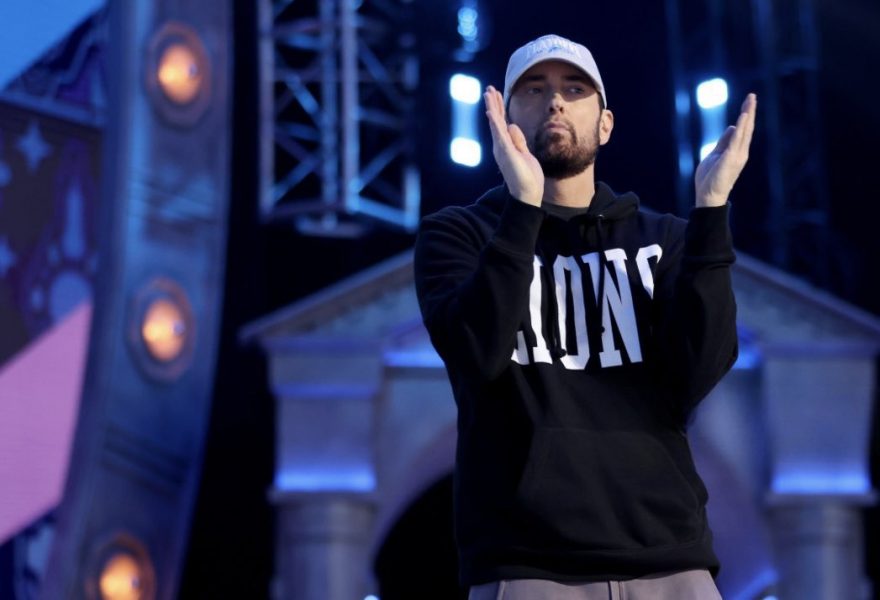 Eminem Takes Stage at NFL Draft, 04.25.2024, Detroit