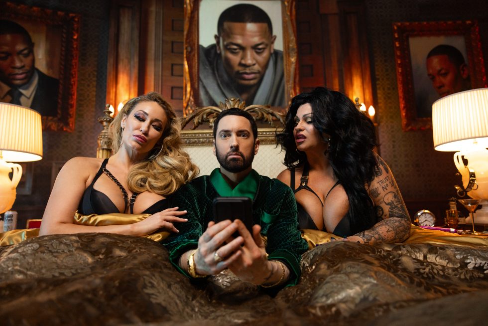 New Photo: Eminem, Houdini MV Photoshot by Jeremy Deputat