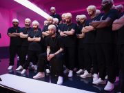 Eminem 2024 / behind the scenes shots from the Houdini shoot. Photo by Jeremy Deputat