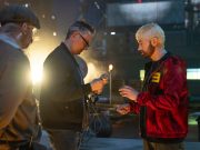 Eminem and Rich Lee 2024 / behind the scenes shots from the Houdini shoot. Photo by Jeremy Deputat