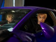 Eminem and Pete Davidson 2024 / behind the scenes shots from the Houdini shoot. Photo by Jeremy Deputat