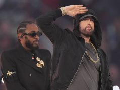 Eminem Surpasses Kendrick Lamar on Spotify Rankings Eminem Kendrick Lamar Super Bowl 2022