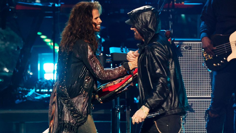 Steven Tyler and Eminem