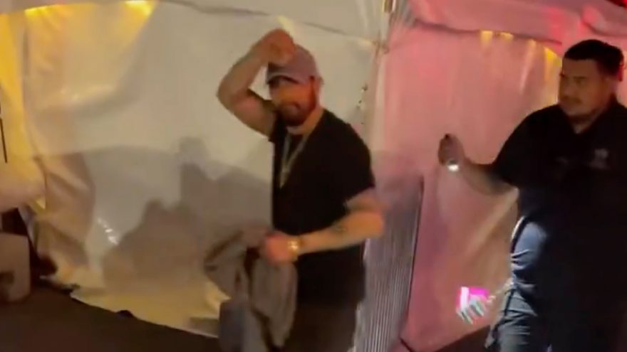 Watch: Eminem Leaving the Michigan Central Concert and Greeting Fans After His Performance