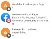 FB unpublished