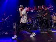 Eminem – London Launch Party at Flippers World for Gin and Juice by Dre and Snoop. Photography by Jeremy Deputat