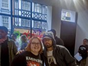 Eminem Attended Slim Shady’s Funeral in London, Taking Pictures With Fans and Signing Autographs
