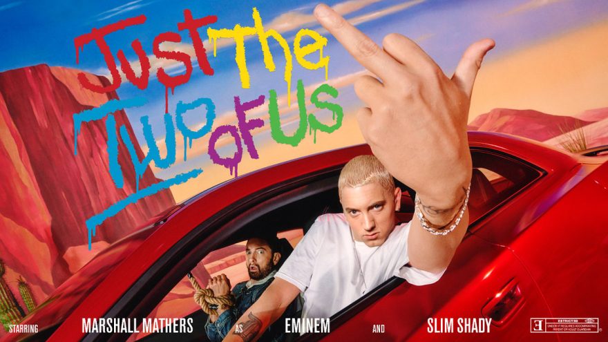 Eminem Meets Slim Shady Face to Face in New Photoshoot
