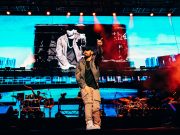 Eminem Performing in Los Angeles at the Crawford vs. Madrimov Boxing Match, BMO Stadium, 08.03.2024