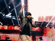 Eminem Performing in Los Angeles at the Crawford vs. Madrimov Boxing Match, BMO Stadium, 08.03.2024
