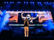Eminem Performing in Los Angeles at the Crawford vs. Madrimov Boxing Match, BMO Stadium, 08.03.2024