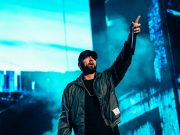 Eminem Performing in Los Angeles at the Crawford vs. Madrimov Boxing Match, BMO Stadium, 08.03.2024