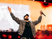 Eminem Performing in Los Angeles at the Crawford vs. Madrimov Boxing Match, BMO Stadium, 08.03.2024