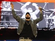 Eminem Performing in Los Angeles at the Crawford vs. Madrimov Boxing Match, BMO Stadium, 08.03.2024