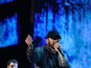 Eminem Performing in Los Angeles at the Crawford vs. Madrimov Boxing Match, BMO Stadium, 08.03.2024