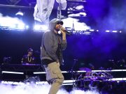 Eminem Performing in Los Angeles at the Crawford vs. Madrimov Boxing Match, BMO Stadium, 08.03.2024