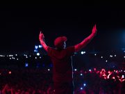 Eminem’s performance at Formula 1 in Austin, TX. Photo Credit: Jeremy Deputat