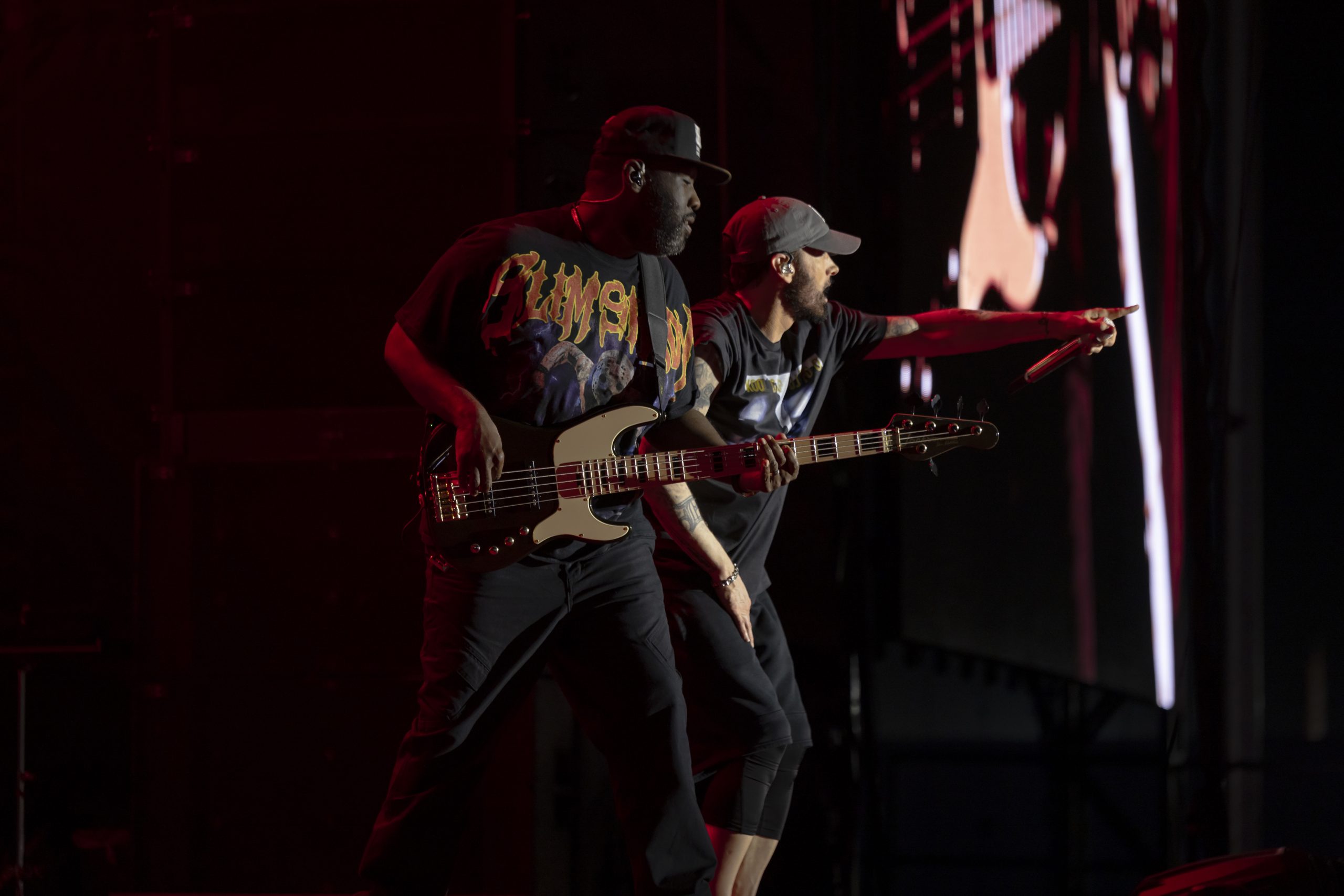 Eminem’s performance at Formula 1 in Austin, TX. Photo Credit: Jeremy Deputat