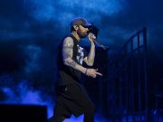 Eminem’s performance at Formula 1 in Austin, TX. Photo Credit: Jeremy Deputat