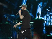 Eminem’s performance at Formula 1 in Austin, TX. Photo Credit: Jeremy Deputat