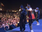 Eminem’s performance at Formula 1 in Austin, TX. Photo Credit: Jeremy Deputat / Mr. Porter, Bizarre