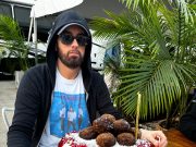 Eminem Celebrates His Birthday with Spaghetti Cake