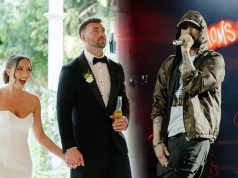 Eminem Honours Hailie’s Wedding Anniversary During Surprise Ford Field Appearance
