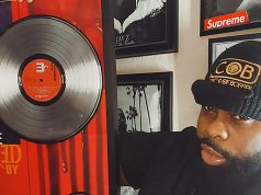 KXNG Crooked Shows Off His Platinum Plaque for Eminem Collab