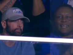 Detroit Legends Unite: Eminem & Barry Sanders Turn Up at Lions vs Bears Game! Detroit Legends Unite: Eminem & Barry Sanders Turn Up at Lions vs Bears Game!