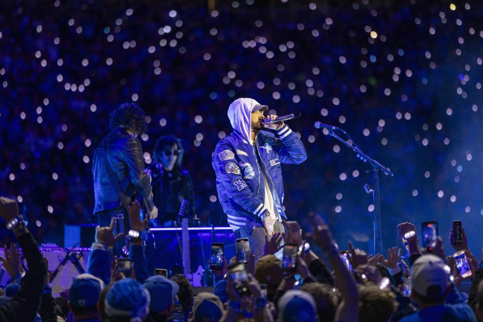 Eminem & Jack White, Detroit Lions Thanksgiving Halftime Show, 11/27/2025 (Photo Credit: Jeremy Deputat)