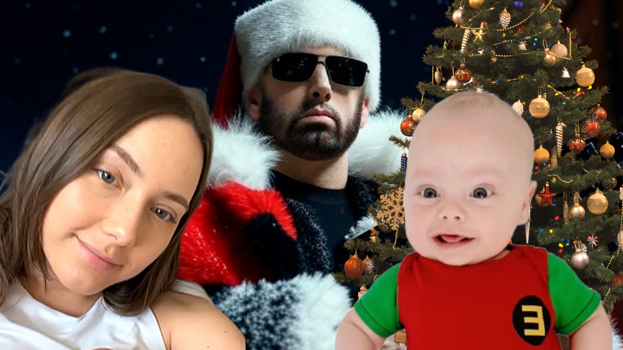 Eminem Hailie Elliot Christmas