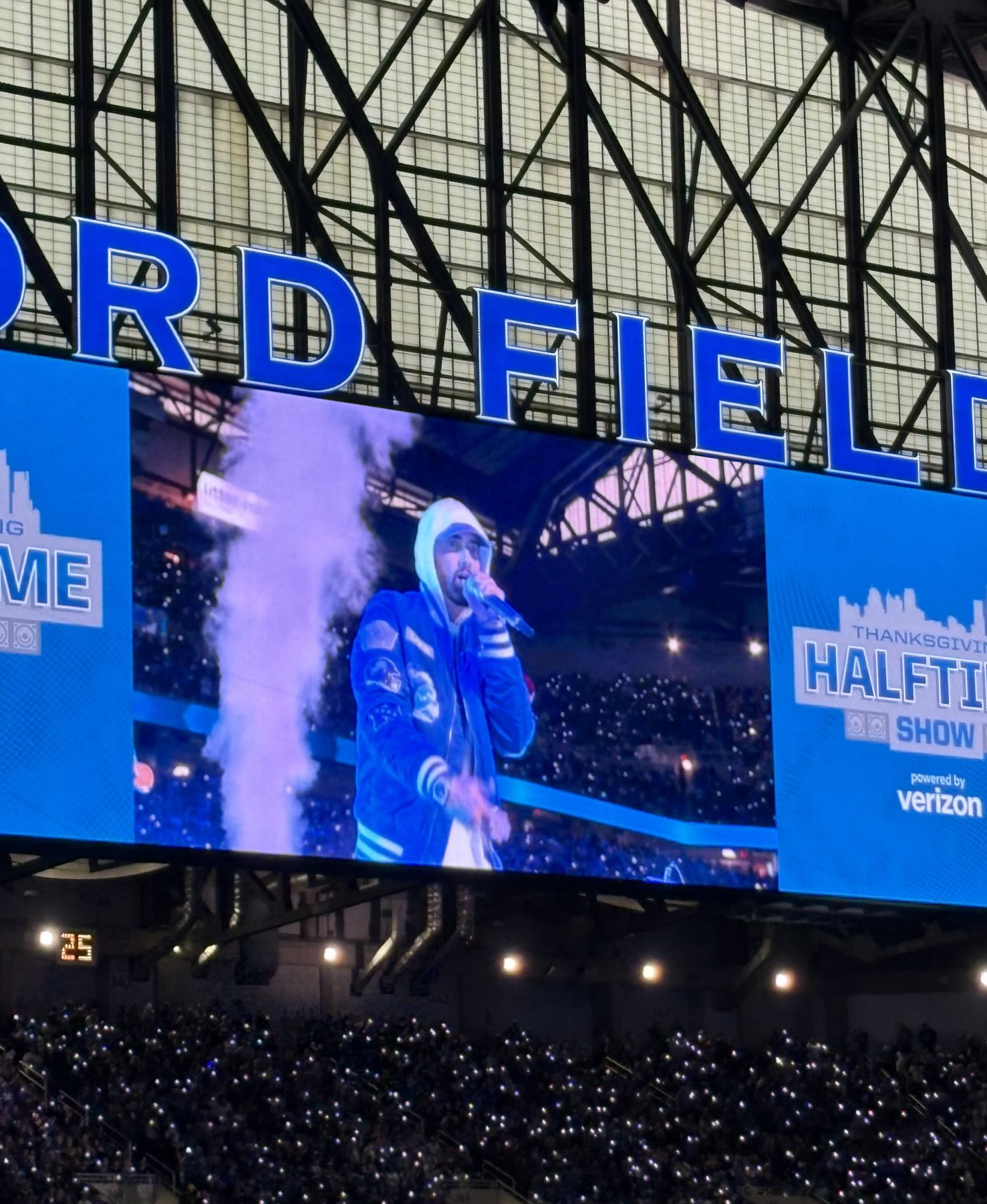 Eminem & Jack White, Detroit Lions Thanksgiving Halftime Show, 11/27/2025