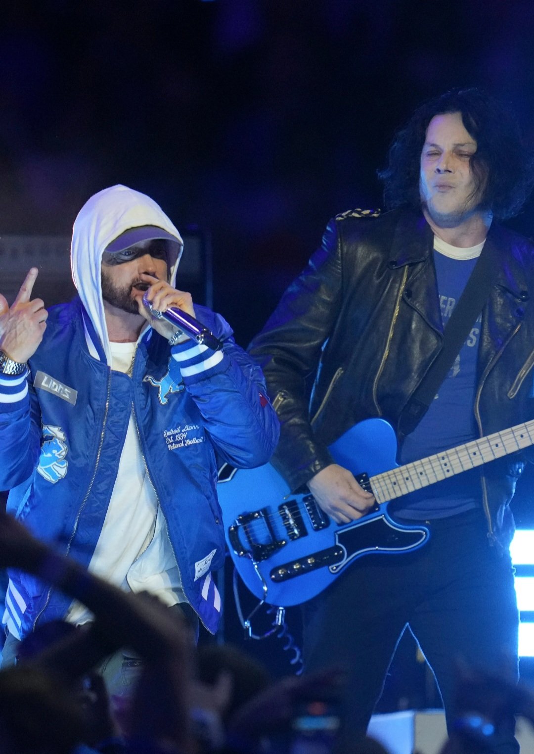 Eminem & Jack White, Detroit Lions Thanksgiving Halftime Show, 11/27/2025