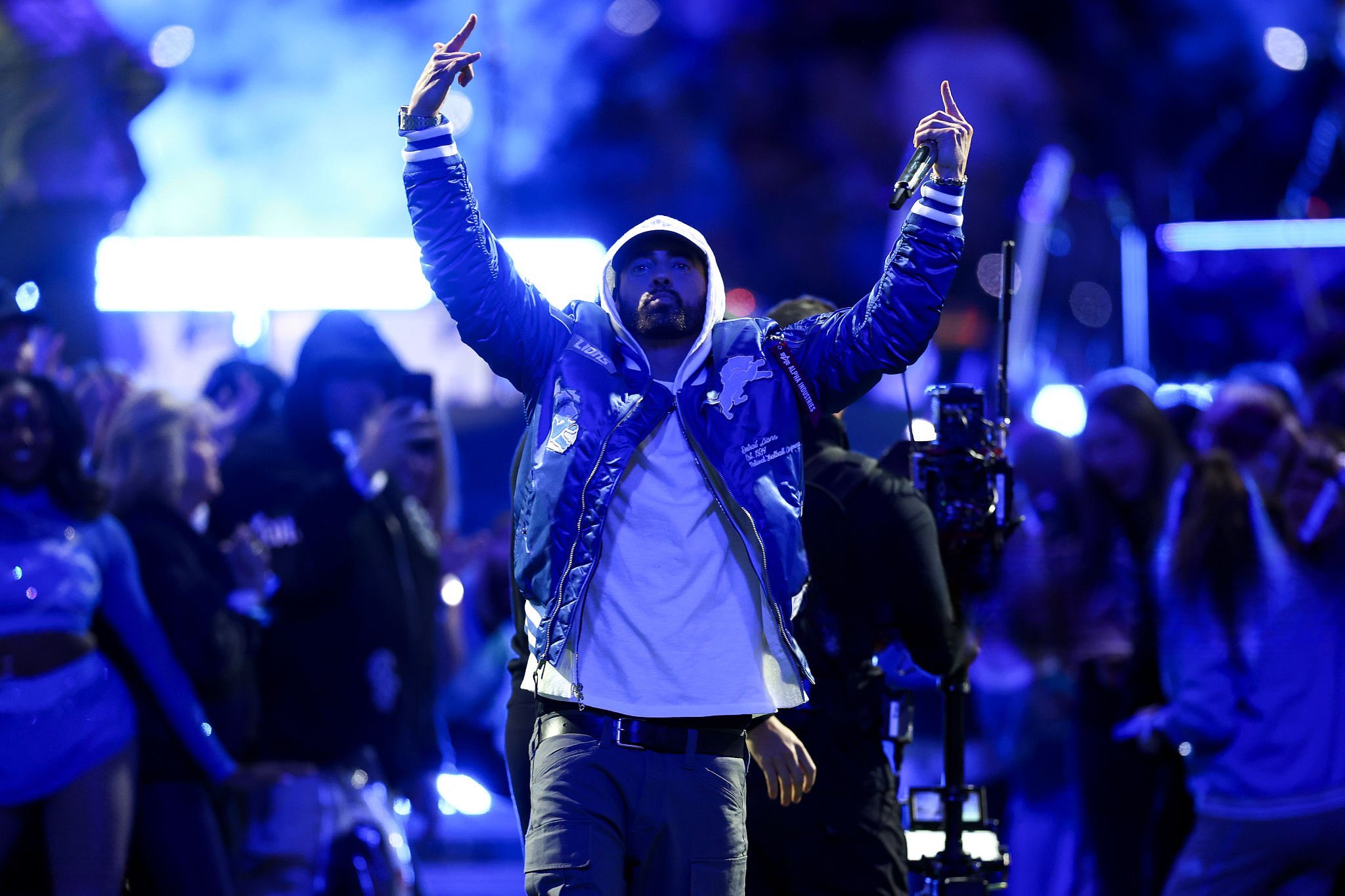 Eminem & Jack White, Detroit Lions Thanksgiving Halftime Show, 11/27/2025