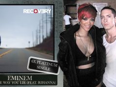 “Love the Way You Lie” Certified 6× Platinum in UK