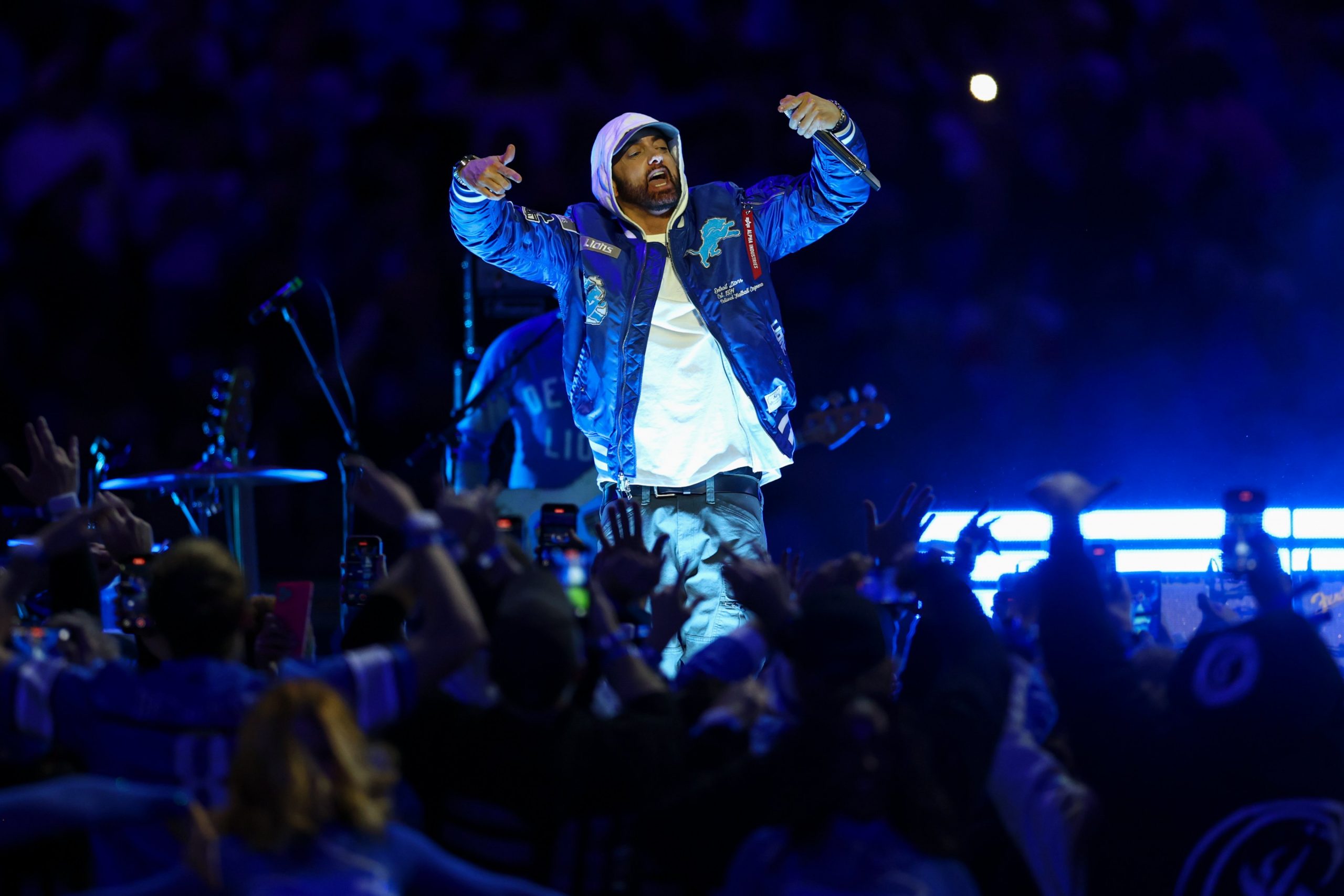 Eminem & Jack White, Detroit Lions Thanksgiving Halftime Show, 11/27/2025