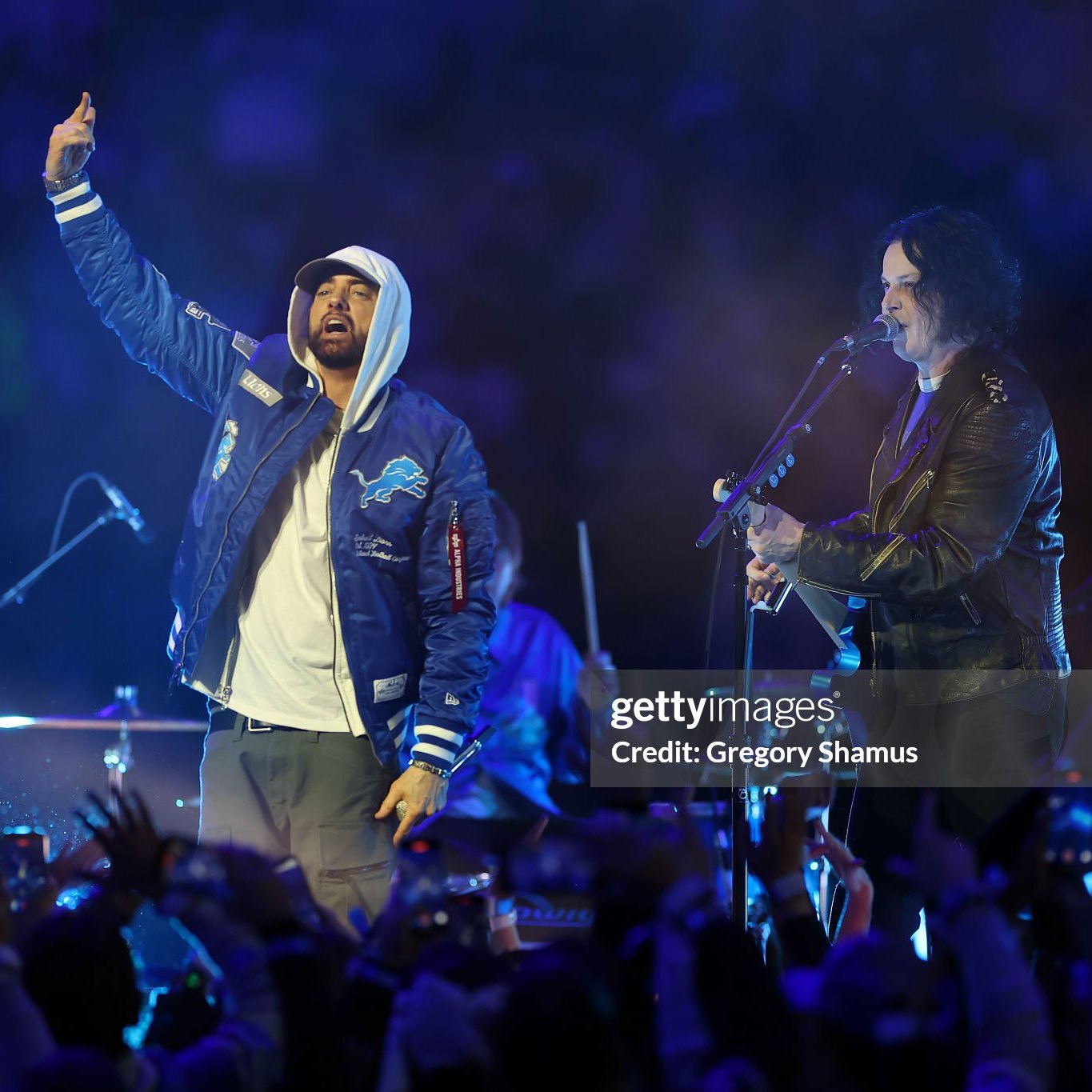 Eminem & Jack White, Detroit Lions Thanksgiving Halftime Show, 11/27/2025