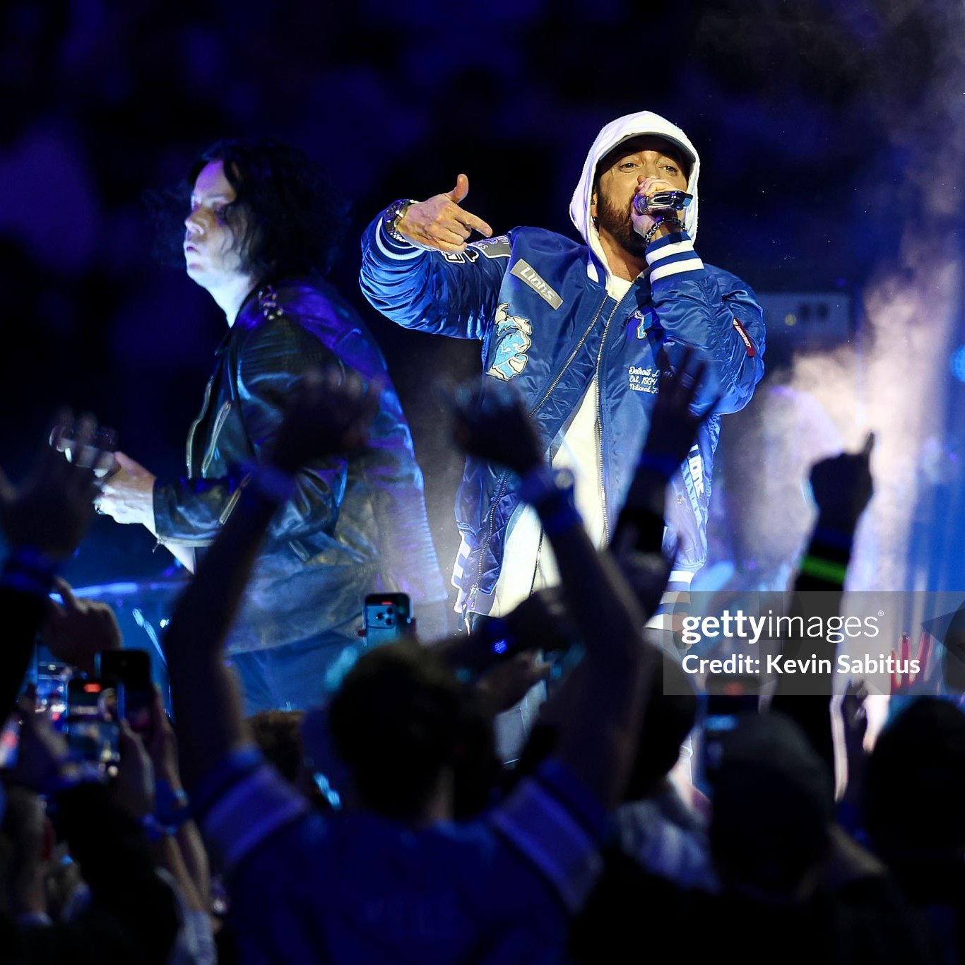Eminem & Jack White, Detroit Lions Thanksgiving Halftime Show, 11/27/2025