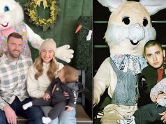 Eminem’s Grandson Meets Easter Bunny For the First Time