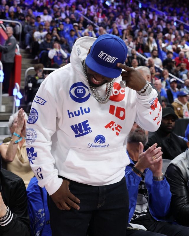 Eminem x 50Cent at the Pistons Cavs Game 5
