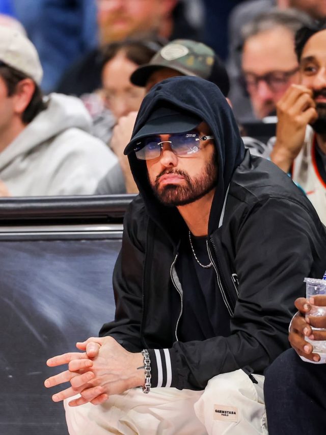 Eminem x 50Cent at the Pistons Cavs Game 5