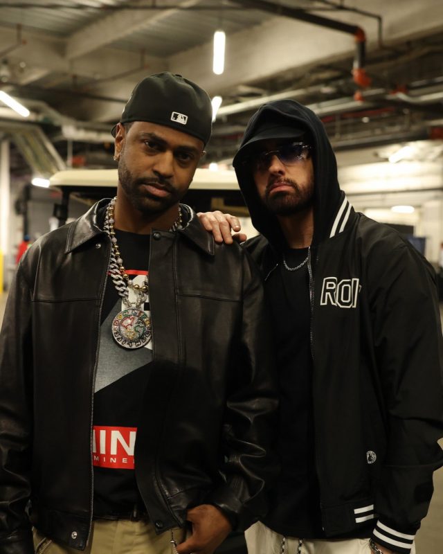 Eminem x Big Sean at Cavs-Pistons Game 5