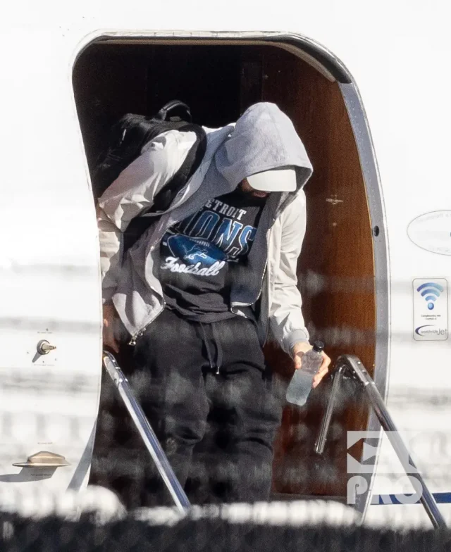 Eminem Spotted Coming Off Private Jet With Katrina Malota - 18 Mar 2024