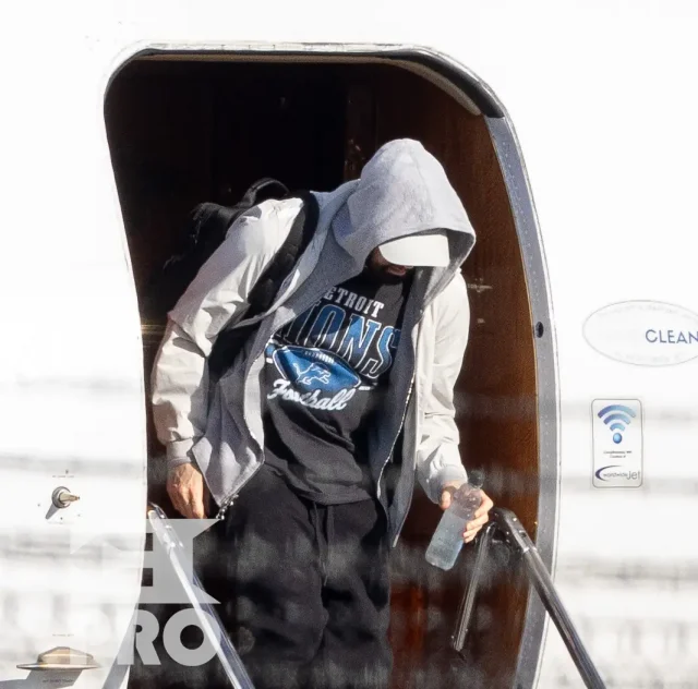 Eminem Spotted Coming Off Private Jet With Katrina Malota - 18 Mar 2024