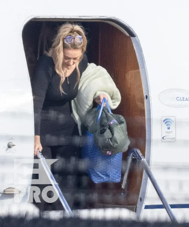 Eminem Spotted Coming Off Private Jet With Katrina Malota - 18 Mar 2024