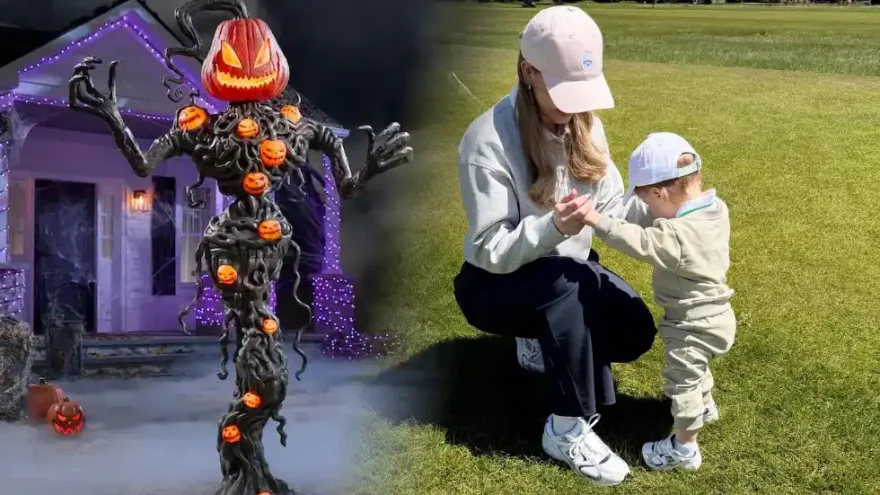 Eminem’s Grandson Gets His First Halloween Fright